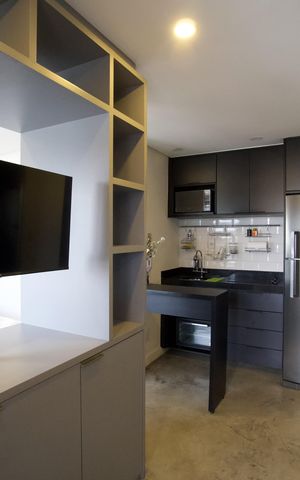 Studio à venda com 30m², 1 quarto e 1 vaga Studio à venda com 30m², 1 quarto e 1 vagaSala