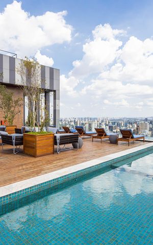 Apartamento à venda com 70m², 1 quarto e 1 vagaPiscina