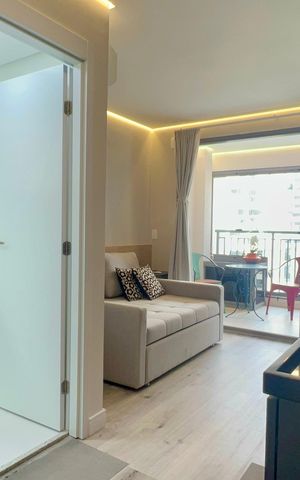 Studio à venda com 26m², 1 quarto e sem vaga Studio à venda com 26m², 1 quarto e sem vagaCozinha