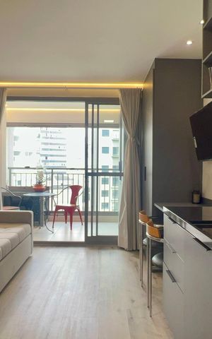 Studio à venda com 26m², 1 quarto e sem vaga Studio à venda com 26m², 1 quarto e sem vagaCozinha