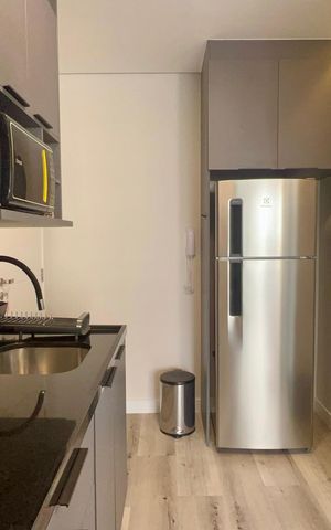 Studio à venda com 26m², 1 quarto e sem vaga Studio à venda com 26m², 1 quarto e sem vagaCozinha