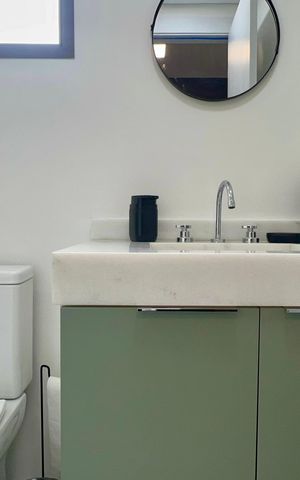 Studio à venda com 26m², 1 quarto e sem vaga Studio à venda com 26m², 1 quarto e sem vagaBanheiro