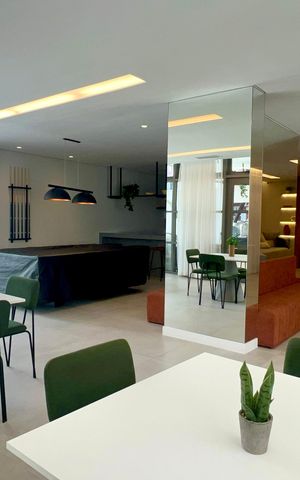 Studio à venda com 26m², 1 quarto e sem vaga Studio à venda com 26m², 1 quarto e sem vagaSalão de Festas