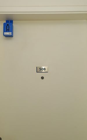 Apartamento à venda com 44m², 2 quartos e 1 vagaLockbox instalada na porta do imóvel