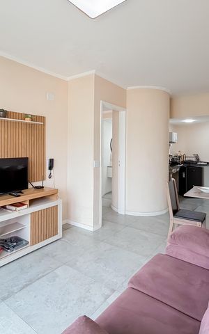 Apartamento para alugar com 34m², 1 quarto e 1 vaga Apartamento para alugar com 34m², 1 quarto e 1 vagaSala