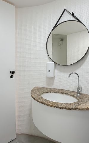 Apartamento para alugar com 34m², 1 quarto e 1 vaga Apartamento para alugar com 34m², 1 quarto e 1 vagaBanheiro da Suíte