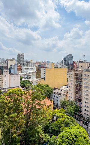 Apartamento para alugar com 34m², 1 quarto e 1 vaga Apartamento para alugar com 34m², 1 quarto e 1 vagaVaranda da Sala - Vista