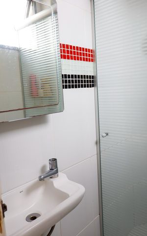 Apartamento à venda com 74m², 3 quartos e 1 vaga Apartamento à venda com 74m², 3 quartos e 1 vagaBanheiro da Suíte 3