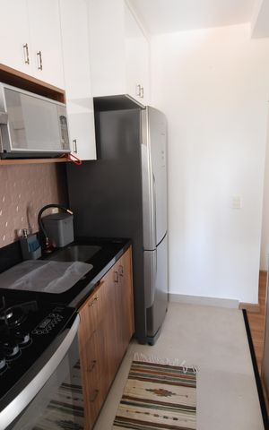Apartamento à venda com 77m², 3 quartos e 2 vagasCozinha