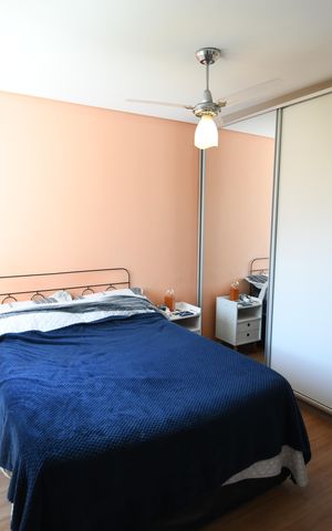Apartamento à venda com 77m², 3 quartos e 2 vagasQuarto 3 - Suíte