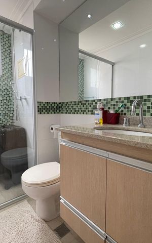 Apartamento à venda com 149m², 3 quartos e 2 vagas Apartamento à venda com 149m², 3 quartos e 2 vagasBanheiro da Suíte 3