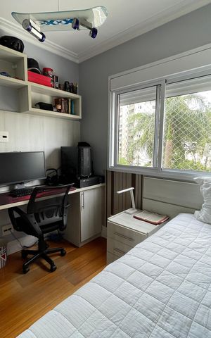 Apartamento à venda com 149m², 3 quartos e 2 vagas Apartamento à venda com 149m², 3 quartos e 2 vagasSuíte 2