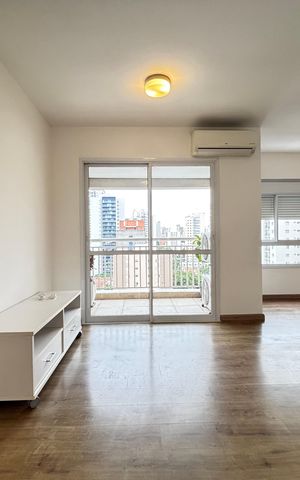 Apartamento para alugar com 55m², 1 quarto e 1 vaga Apartamento para alugar com 55m², 1 quarto e 1 vagaSala