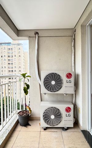 Apartamento para alugar com 55m², 1 quarto e 1 vaga Apartamento para alugar com 55m², 1 quarto e 1 vagaVaranda