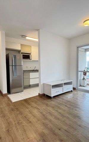 Apartamento para alugar com 55m², 1 quarto e 1 vaga Apartamento para alugar com 55m², 1 quarto e 1 vagaSala