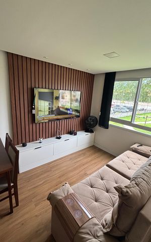 Apartamento à venda com 43m², 2 quartos e 1 vaga