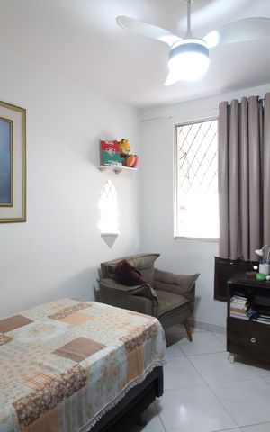 Apartamento à venda com 58m², 2 quartos e 1 vagaQuarto 2