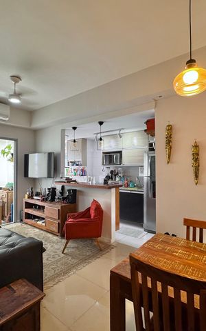 Apartamento para alugar com 80m², 2 quartos e 1 vagaSala