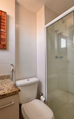 Apartamento para alugar com 80m², 2 quartos e 1 vagaSuíte - Banheiro