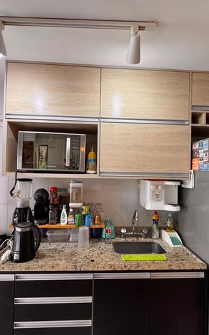 Apartamento para alugar com 80m², 2 quartos e 1 vagaCozinha e Área de Serviço