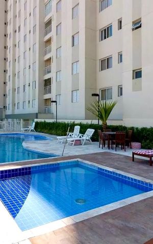 Apartamento para alugar com 65m², 2 quartos e 1 vaga Apartamento para alugar com 65m², 2 quartos e 1 vagaÁrea comum - Piscina