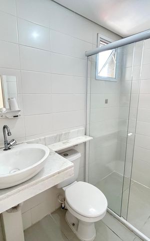 Apartamento para alugar com 65m², 2 quartos e 1 vaga Apartamento para alugar com 65m², 2 quartos e 1 vagaBanheiro 1