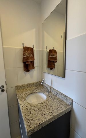 Apartamento à venda com 103m², 2 quartos e 1 vaga Apartamento à venda com 103m², 2 quartos e 1 vagaBanheiro da Suíte