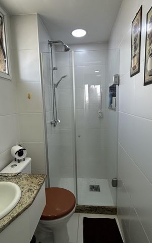 Apartamento à venda com 139m², 3 quartos e 2 vagasBanheiro da Suíte