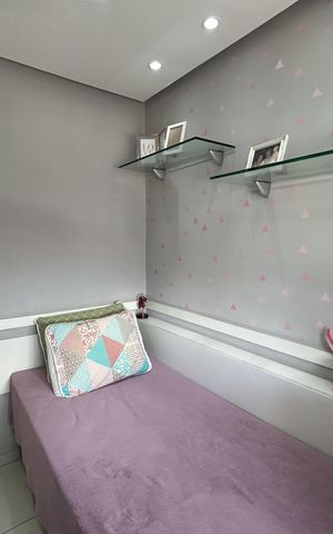Apartamento à venda com 139m², 3 quartos e 2 vagasQuarto 1