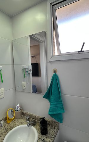 Apartamento à venda com 139m², 3 quartos e 2 vagasBanheiro da Suíte