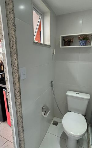 Apartamento à venda com 139m², 3 quartos e 2 vagasBanheiro da cobertura