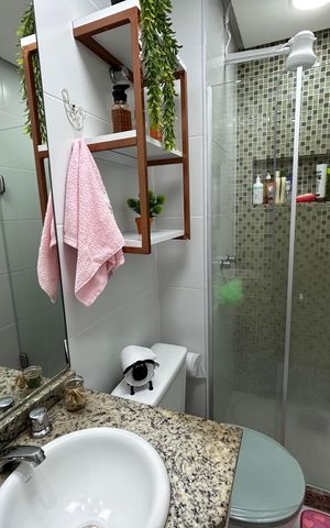 Apartamento à venda com 139m², 3 quartos e 2 vagasBanheiro Social