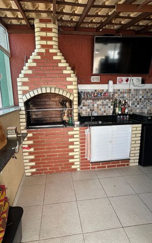 Apartamento à venda com 139m², 3 quartos e 2 vagasChurrasqueira