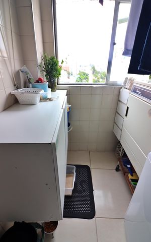 Apartamento à venda com 80m², 2 quartos e 2 vagasÁrea de Serviço