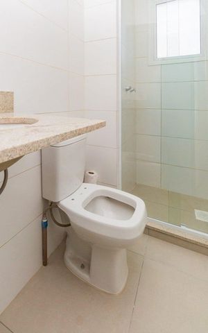 Apartamento à venda com 59m², 2 quartos e 1 vaga Apartamento à venda com 59m², 2 quartos e 1 vagaBanheiro