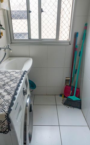 Apartamento à venda com 44m², 2 quartos e 1 vaga Apartamento à venda com 44m², 2 quartos e 1 vagaÁrea de serviço