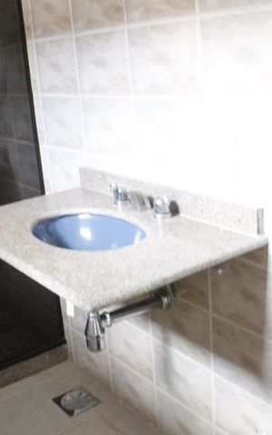 Apartamento para alugar com 120m², 2 quartos e 1 vagaBanheiro da Suíte 1