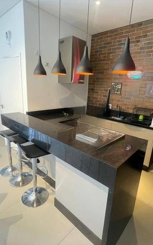 Apartamento à venda com 43m², 1 quarto e 1 vaga