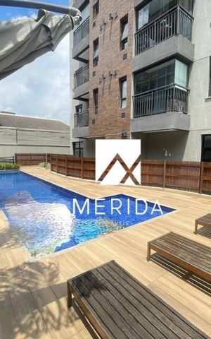 Apartamento à venda com 43m², 1 quarto e 1 vaga