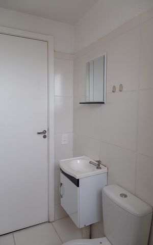 Apartamento para alugar com 44m², 2 quartos e sem vagaBanheiro