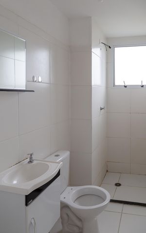 Apartamento para alugar com 44m², 2 quartos e sem vagaBanheiro
