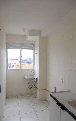 Apartamento para alugar com 44m², 2 quartos e sem vagaCozinha e Área de Serviço