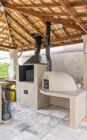 Apartamento à venda com 107m², 3 quartos e 2 vagas Apartamento à venda com 107m², 3 quartos e 2 vagasÁrea comum - Churrasqueira