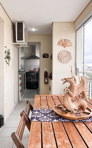Apartamento à venda com 107m², 3 quartos e 2 vagas Apartamento à venda com 107m², 3 quartos e 2 vagasSacada