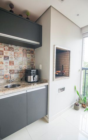 Apartamento à venda com 104m², 2 quartos e 2 vagasVaranda da Sala