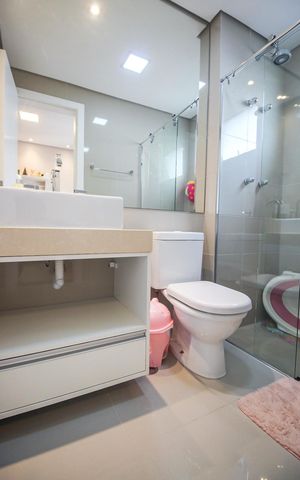 Apartamento à venda com 104m², 2 quartos e 2 vagasBanheiro da Suíte 2