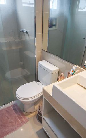 Apartamento à venda com 104m², 2 quartos e 2 vagasBanheiro da Suíte 1