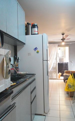 Apartamento à venda com 59m², 2 quartos e 1 vagaCozinha