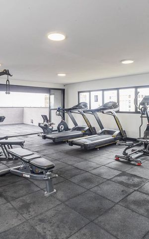 Studio à venda com 26m², 1 quarto e sem vaga Studio à venda com 26m², 1 quarto e sem vagaÁrea comum - Academia