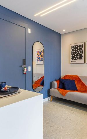 Studio à venda com 26m², 1 quarto e sem vaga Studio à venda com 26m², 1 quarto e sem vagaSala